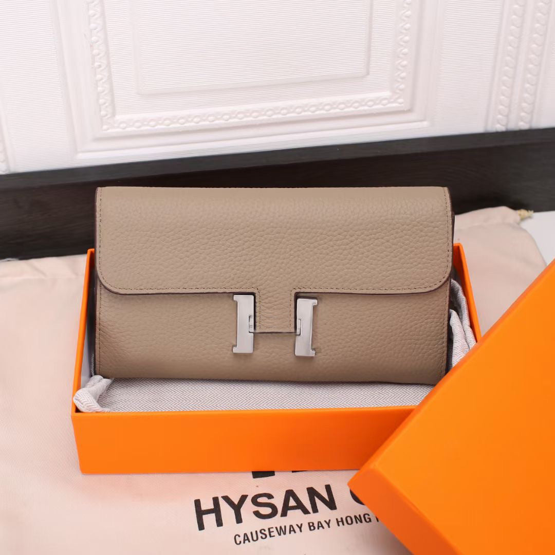 Lychee Pattern Long High Texture First Crossbody Bags