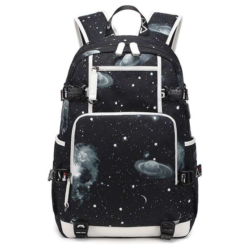 Men's Large Capacity Printing High Quality For Middle School Students' Schoolbags