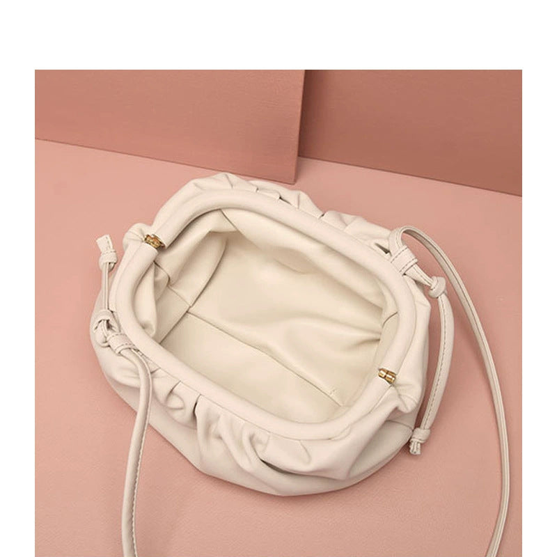 Women's Cloud Soft Leather Hand Dumpling Fashion Shoulder Bags