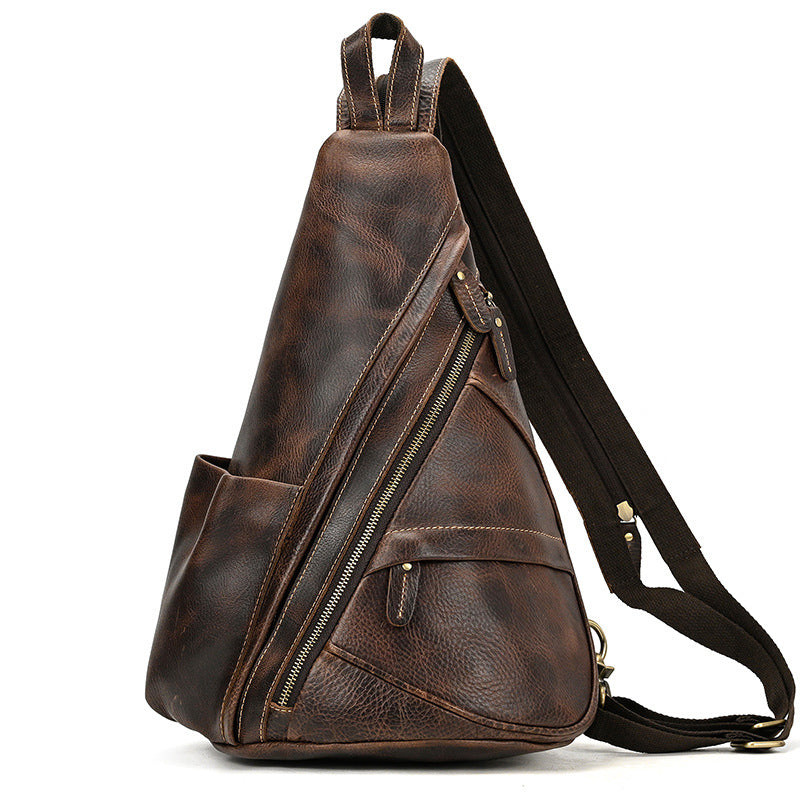 Fashion Crazy Horse Retro Top Layer Backpacks