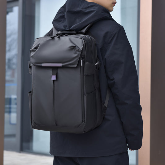 Men's Waterproof Lightweight Large Capacity Computer Helmet Bags