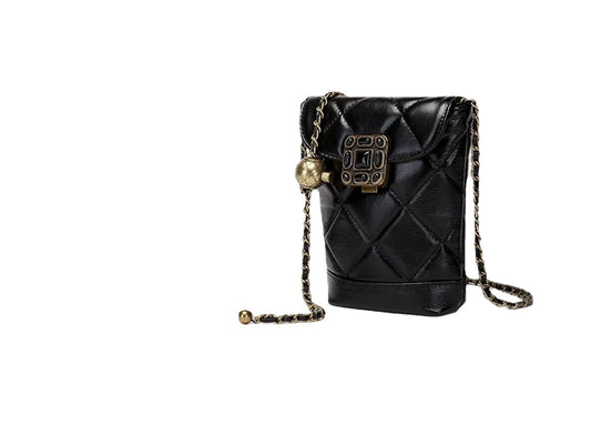 Durable Live Mobile Mini Versatile Cowhide Bags