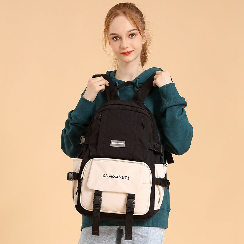 Women's & Men's & Fashion Trendy Large Capacity Korean Backpacks