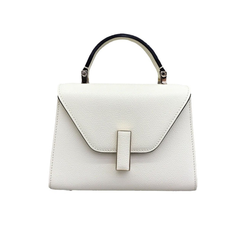 Kelly Palm Print Top Layer Cattlehide Shoulder Bags