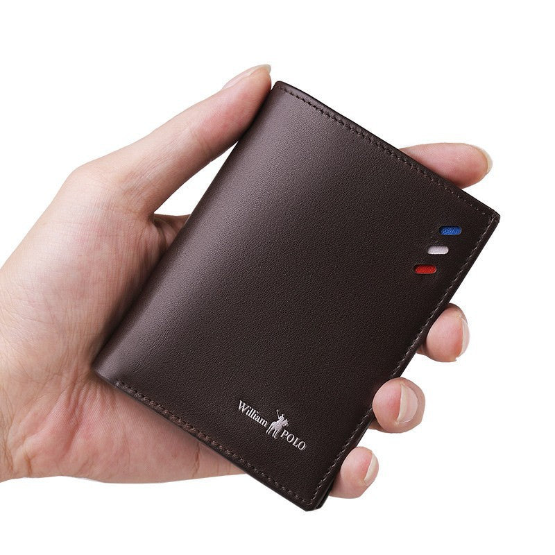 Men's Emperor Paul Genuine Leather Bank Layer Card Holder