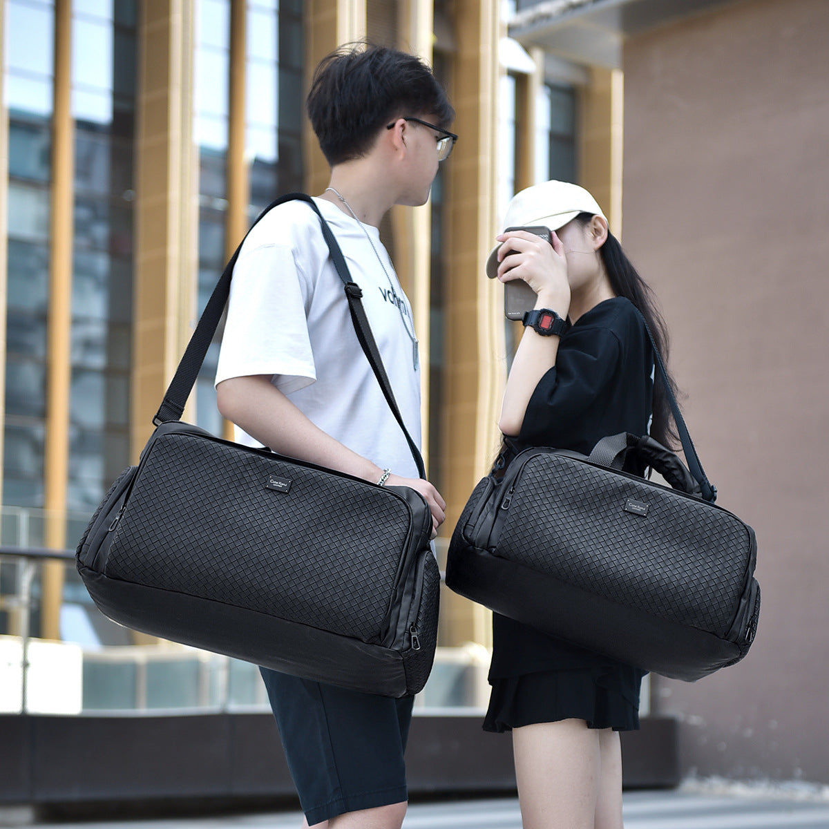 Men's Traveling Large Capacity Waterproof Business Trip Men's Messenger Bags