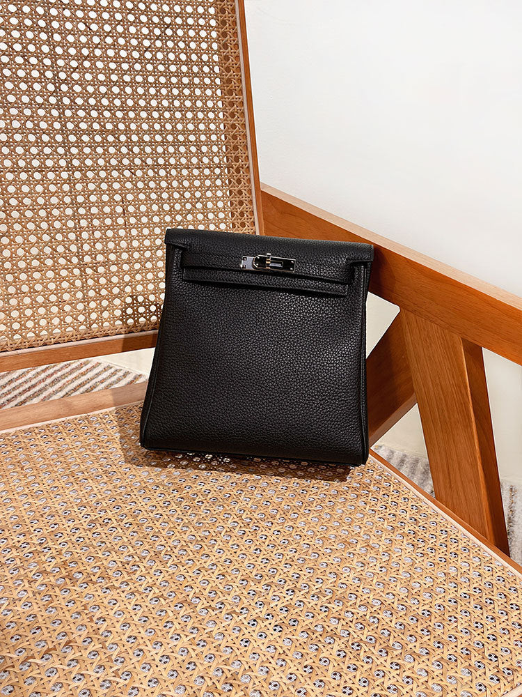 Women's First Layer Cowhide Kelly Genuine Leather Backpacks
