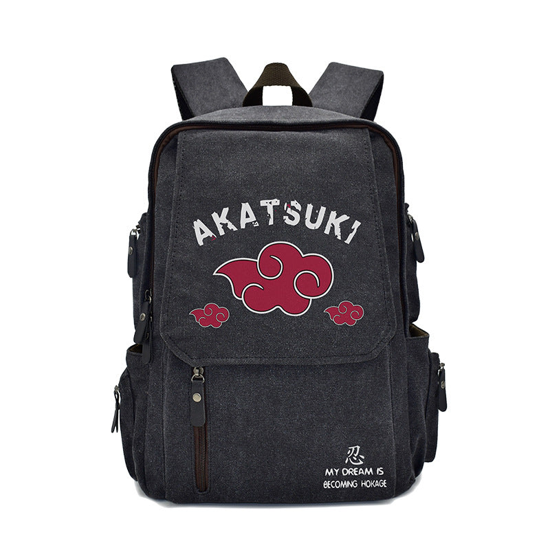 Fire Shadow Totoro One Piece Large Backpacks