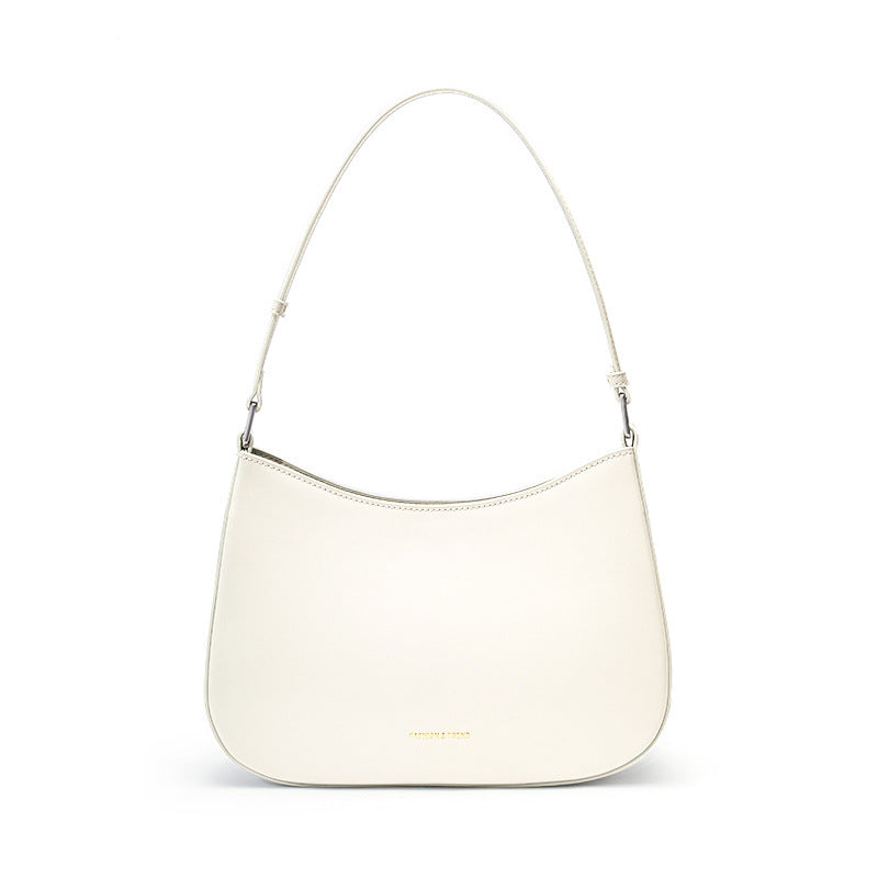 Women's High-grade Design Baguette Genuine Leather Fashion Tote Bags