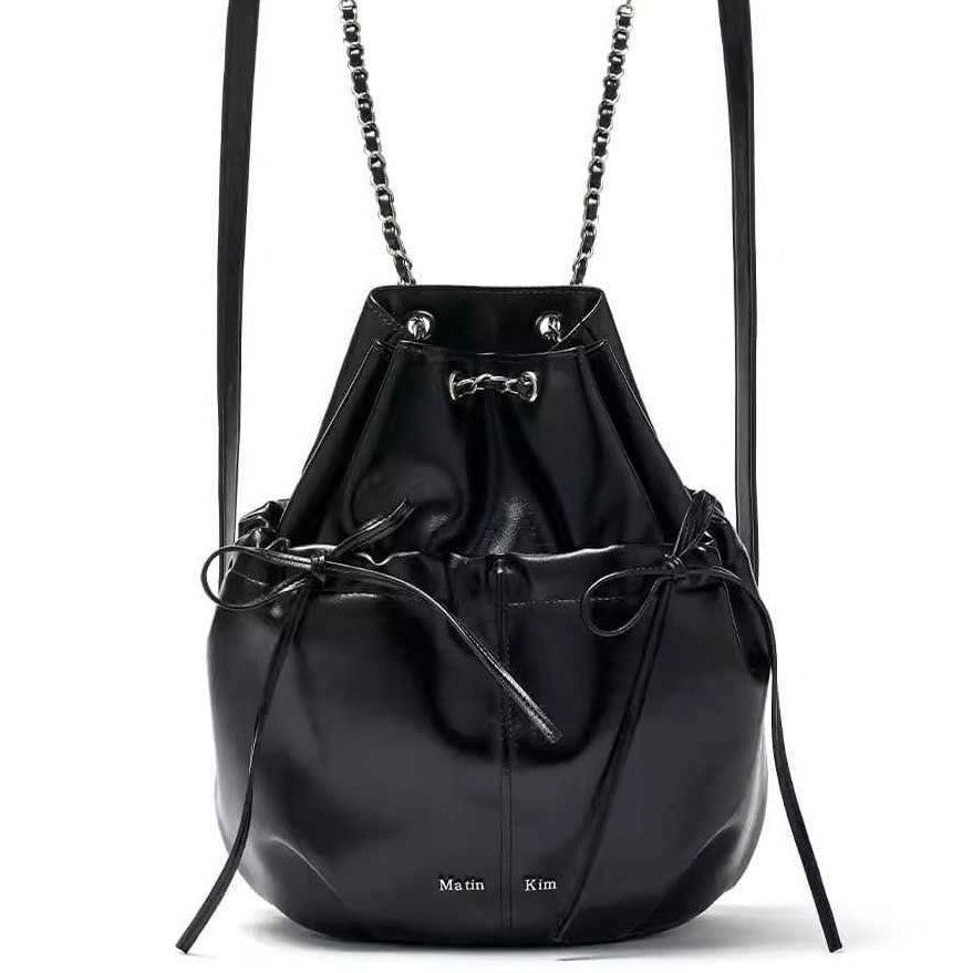 Comfortable Beautiful Design Bow Chain Fashion Backpacks