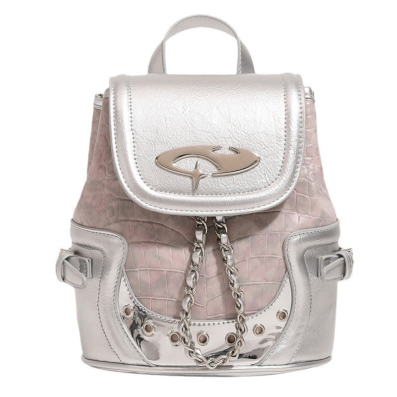 Design Millennium Hot Crocodile Pattern Commuter Backpacks