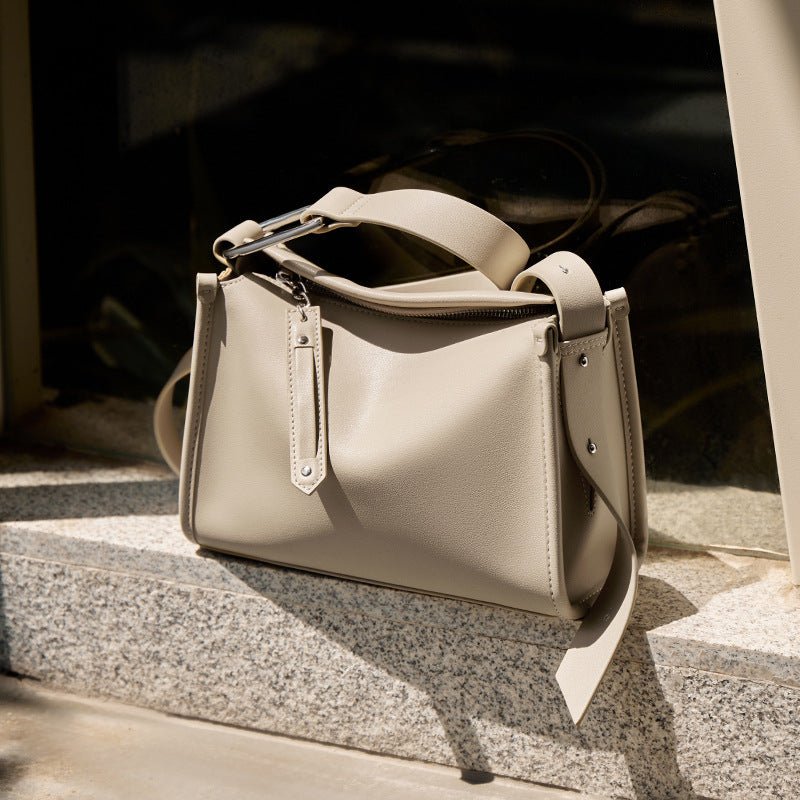 Women's Genuine Leather Niche High-grade Pillow Crossbody Bags