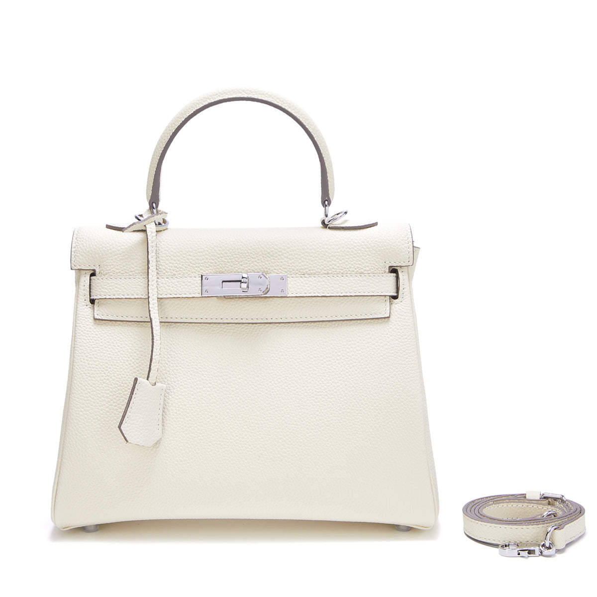 Women's First Layer Cowhide Kelly Sier Stylish Handbags