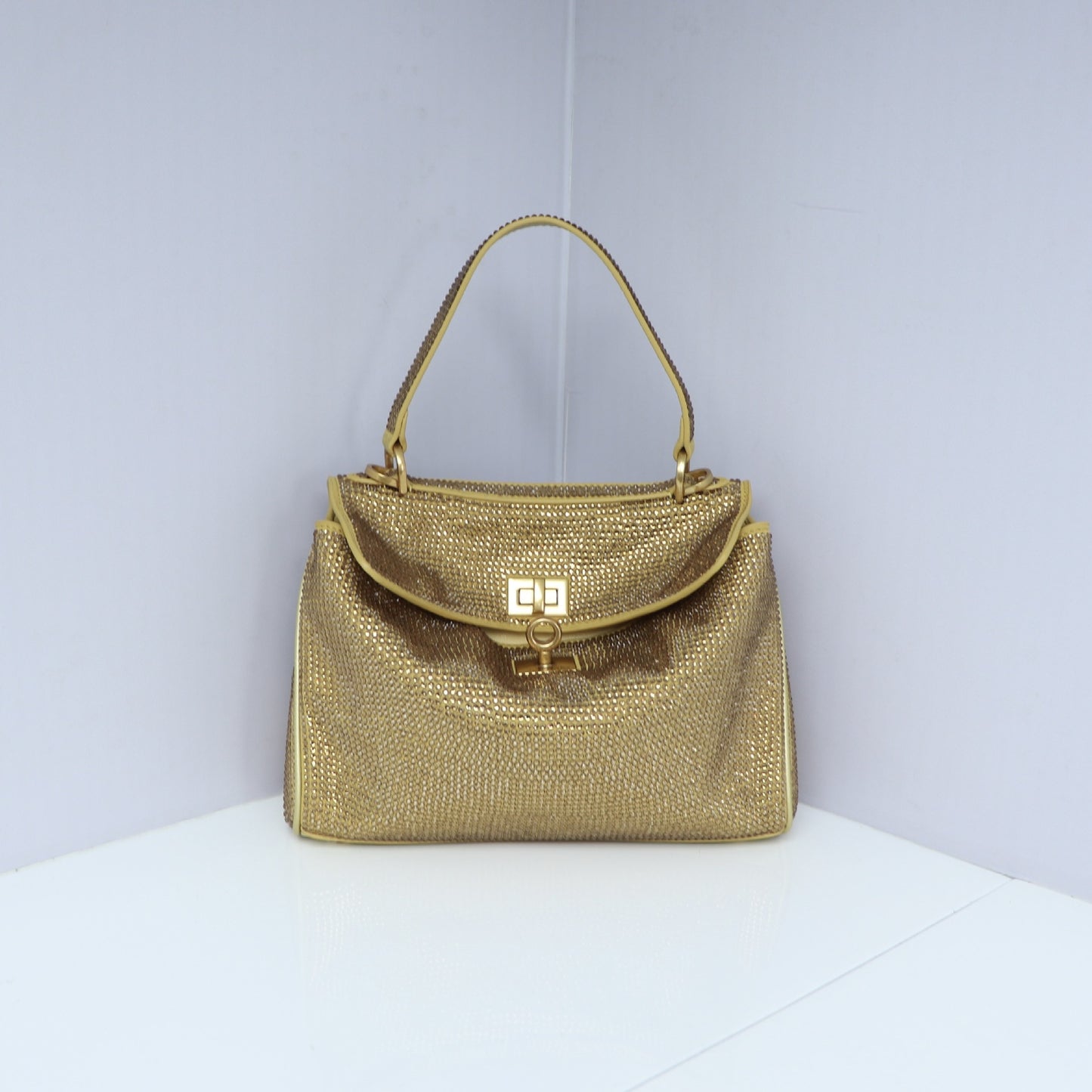 Women's Diamond Light Luxury Shiny Rhinestone Kelly Tote Bags