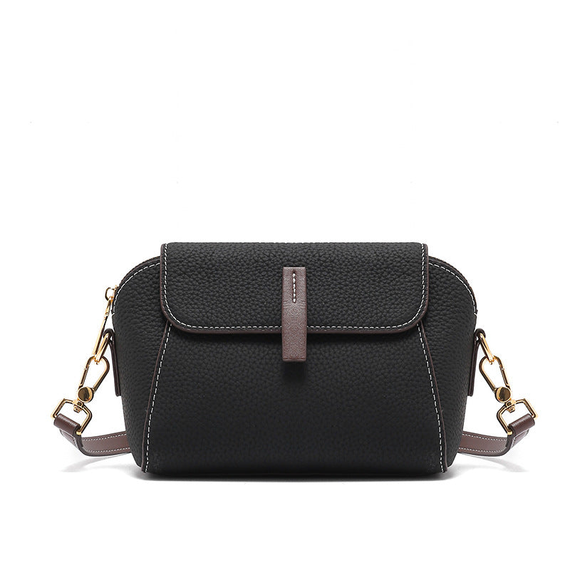 Women's Genuine Leather Fashionable High-grade Minority Light Crossbody Bags