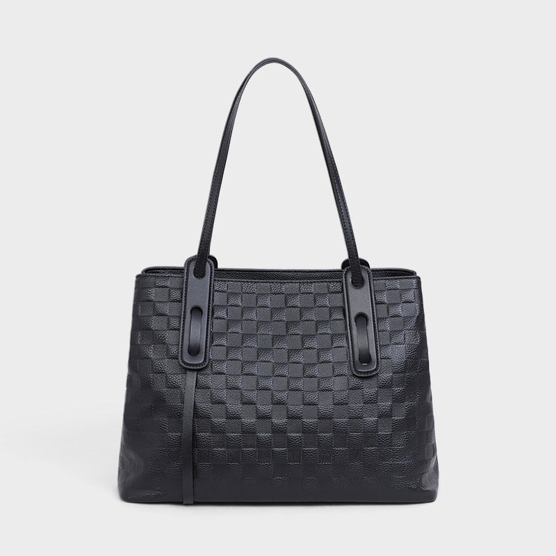 Women's Commuter Large Capacity Genuine Leather High-grade Handbags