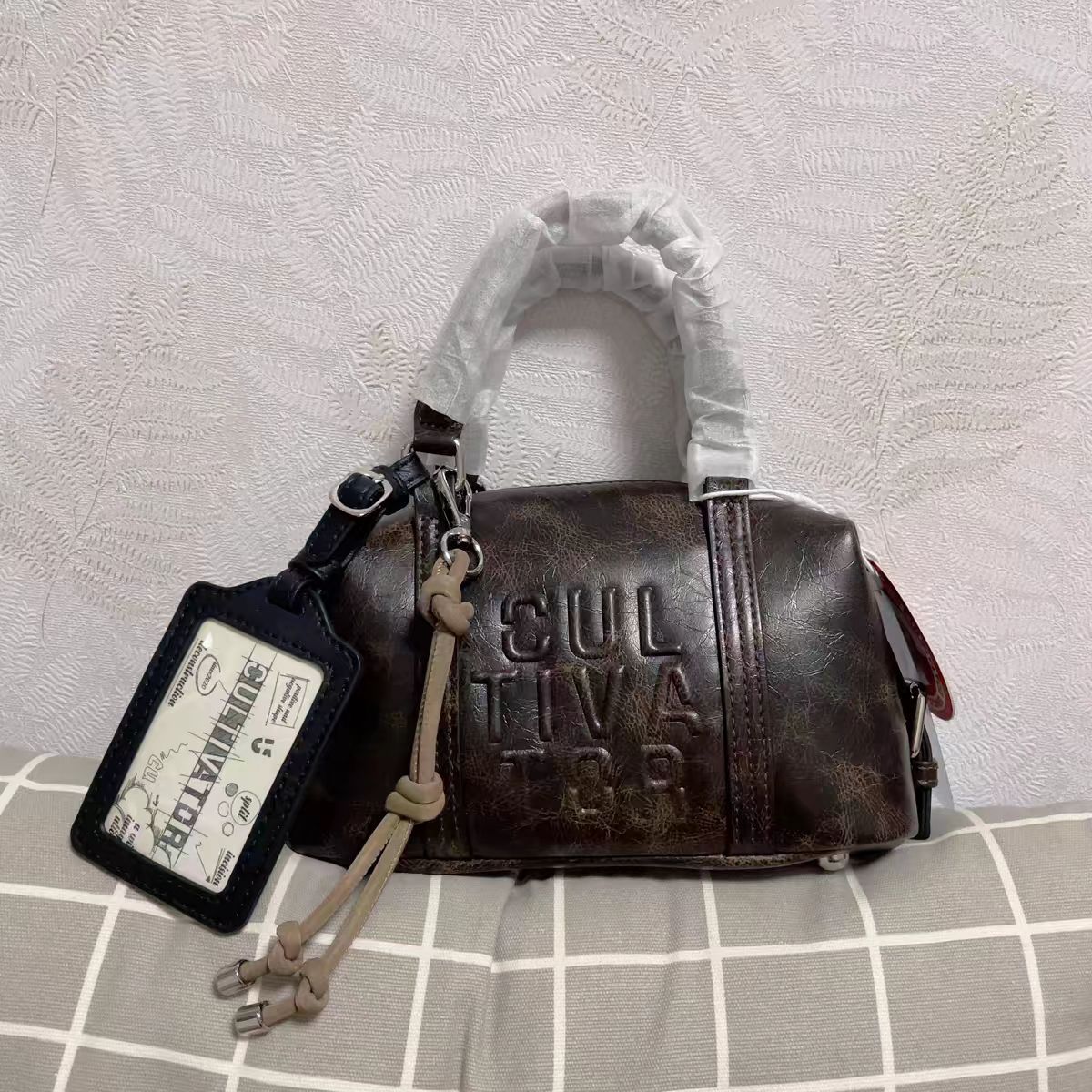 Women's Simple Cultivator Fashion Commuter Carrying Small Square Bags