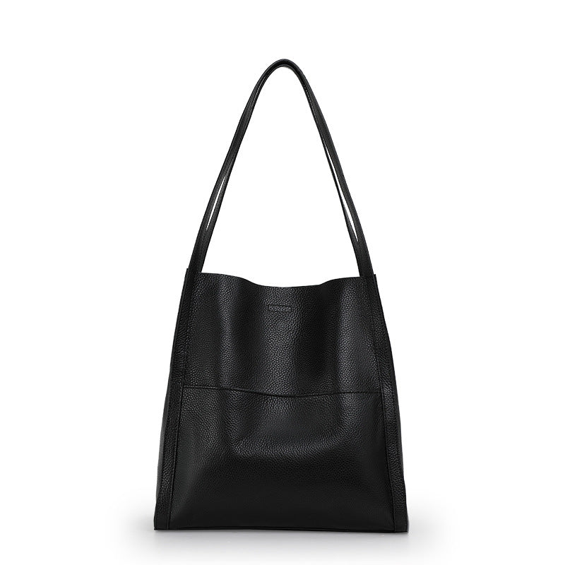 Leather Fashion Portable Top Layer Cowhide Shoulder Bags