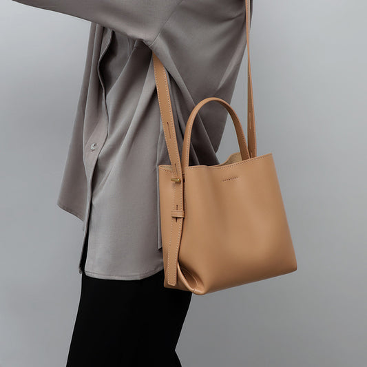 Women's Summer Cross Body One Genuine Leather Large Crossbody Bags