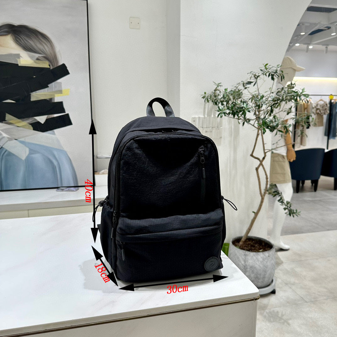 Fashion Trendy High College Couple Large Backpacks