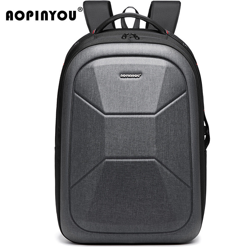 Men's Three-dimensional Large Capacity Hard Shell Computer Backpacks