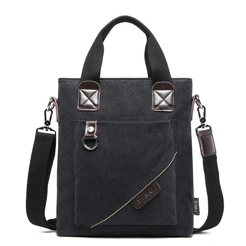 Glamorous Pretty Business Korean Style Canvas Men's Shoulder Bags
