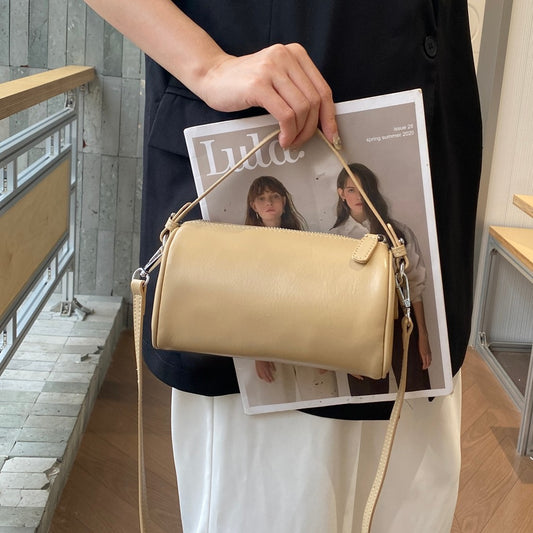 Genuine Leather Simple Female Soft Lightweight Bags