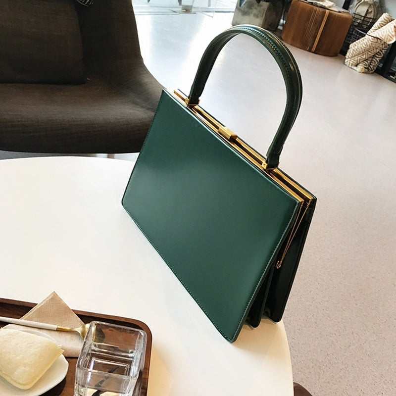 Women's Summer Underarm Retro Simple Clip Portable Shoulder Bags
