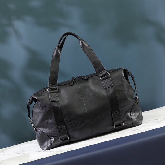 Men's Korean Style Fashion Cover Large Capacity Travel Bags