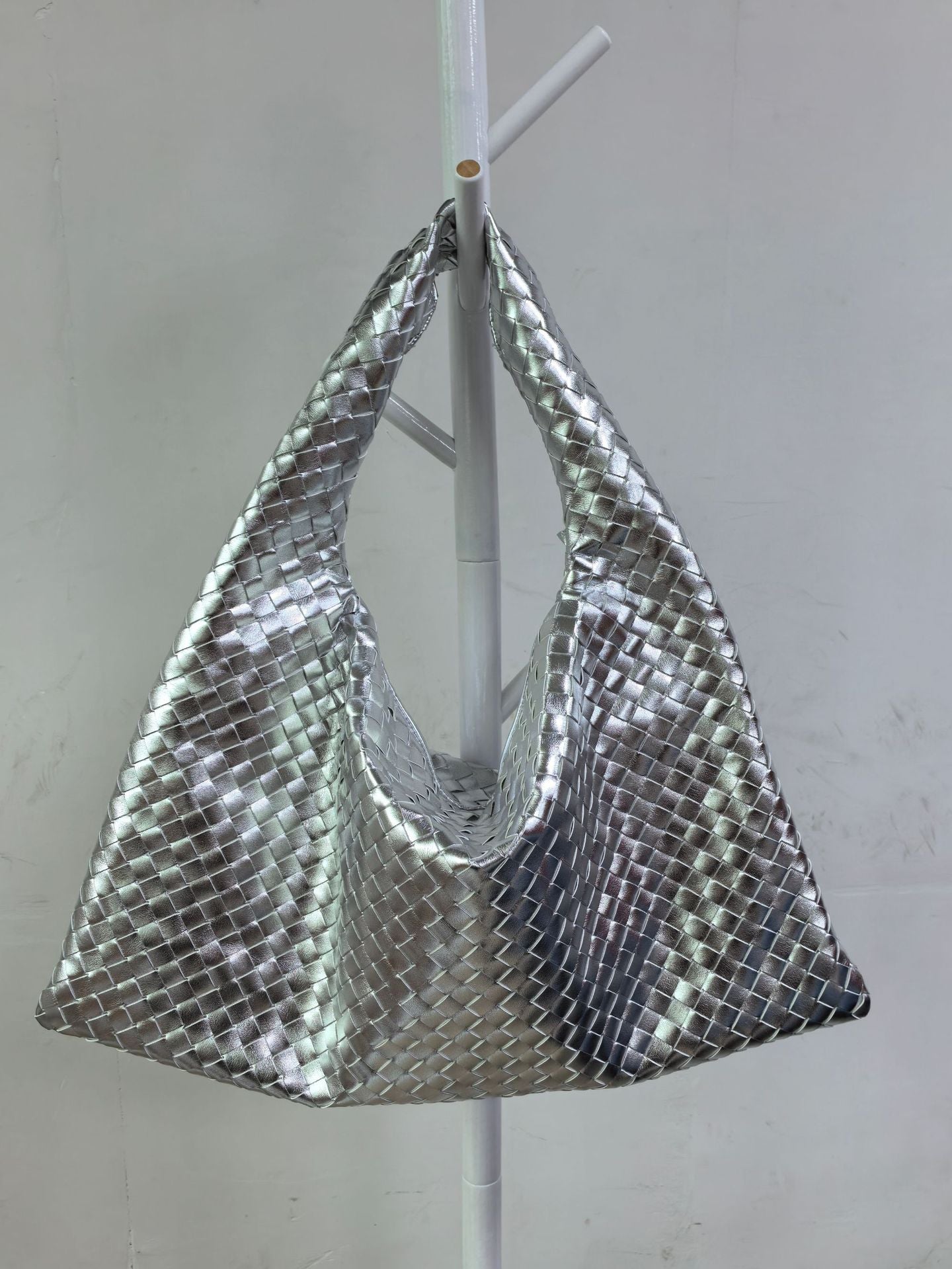 Women's Trendy Woven Large Capacity Totes Portable Tote Bags