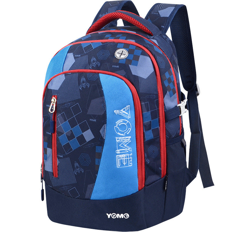 Reduction Junior's Air Massage Advanced Spine Middle School Students' Schoolbags