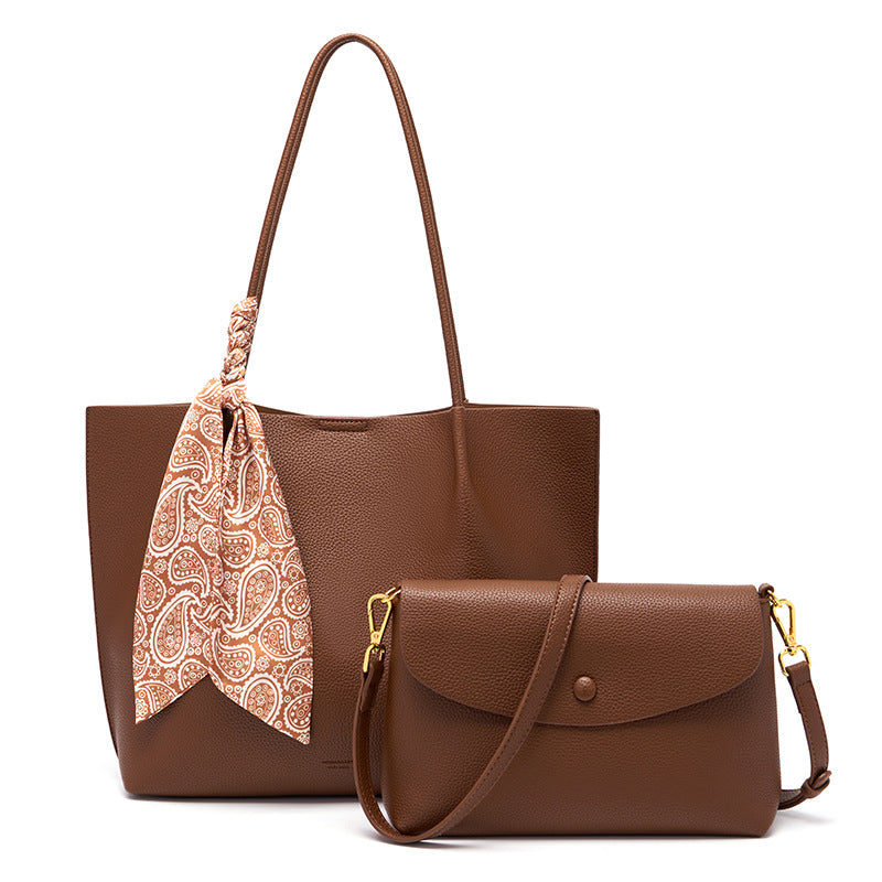 Women's Korean Fashion Versatile Large Capacity Commuter Shoulder Bags