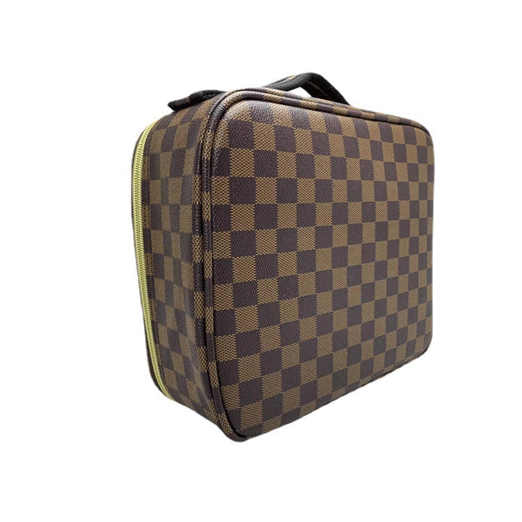 Leather Portable Storage Box Beauty Manicure Cosmetic Cases