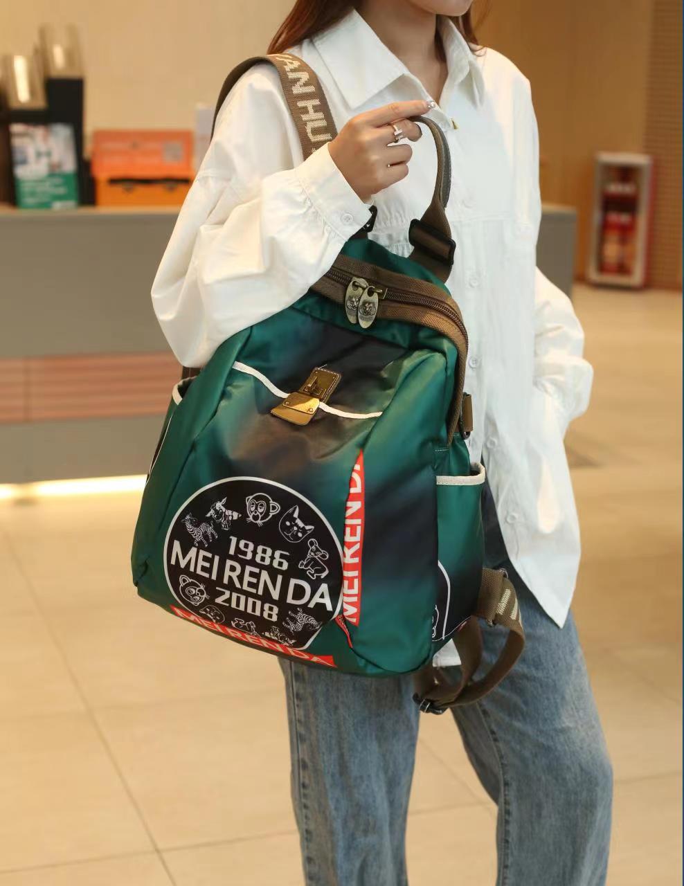 Women's Canvas Fashion Commuter Oxford Cloth Leisure Backpacks