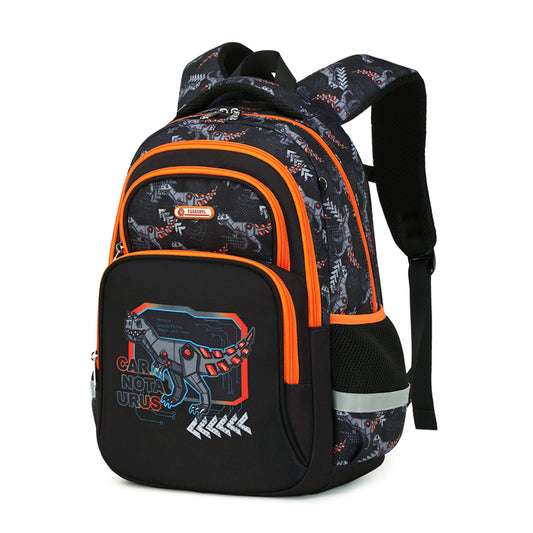 Boys Grade Stylish Lightweight Hu Ji Elementary School Students' Schoolbags