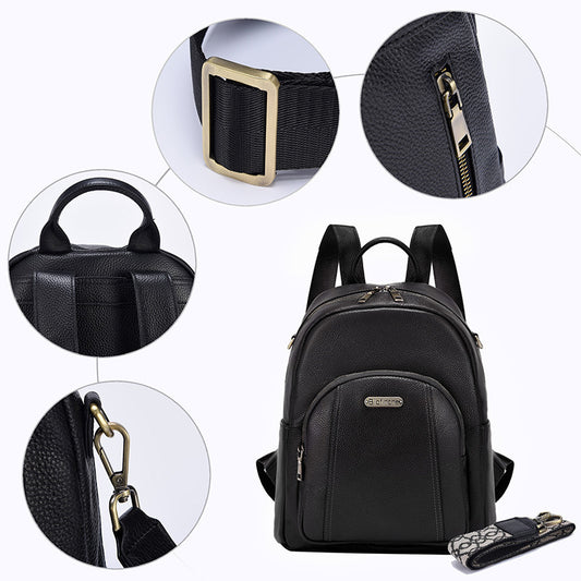 Women's & Men's & Simple Korean Style Leather Fashion Large Capacity Bags