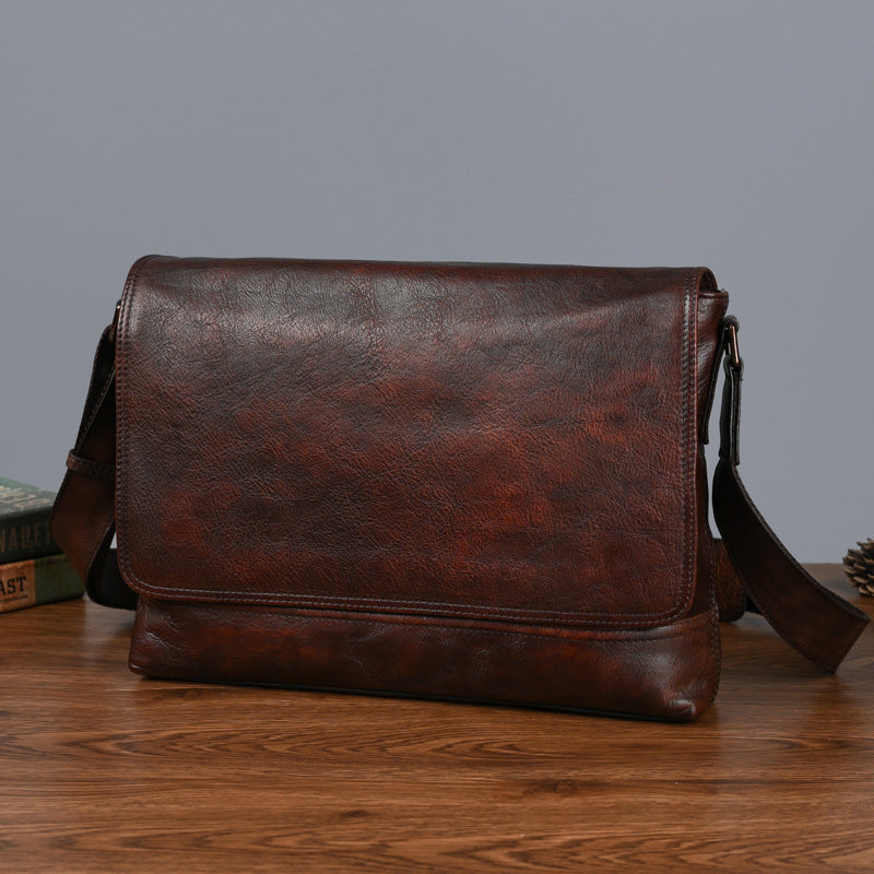 Listing First Layer Tree Height Vegetable Men's Messenger Bags