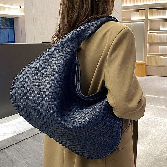Women's Style Fashion Hand-woven Large Capacity Simple Shoulder Bags
