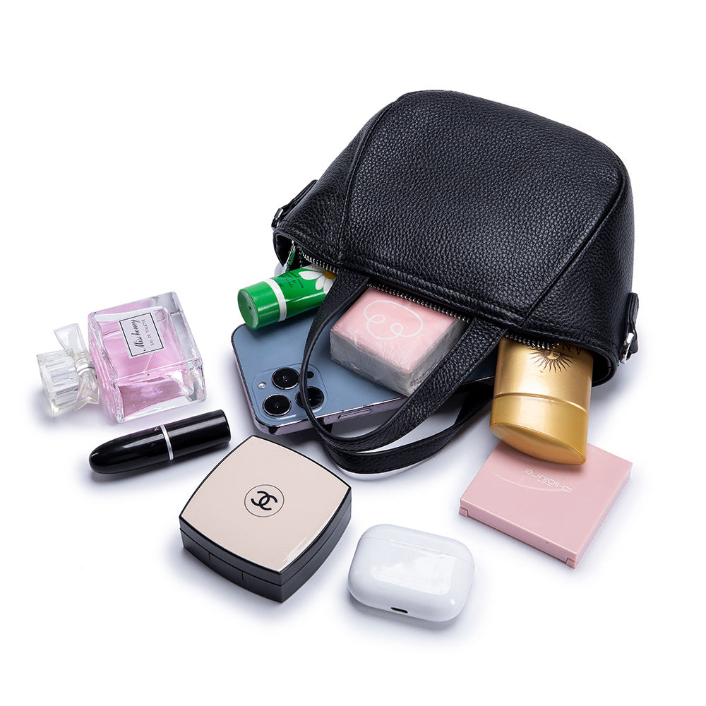 Women's Genuine Leather Fashion Large Capacity High-grade Shoulder Bags