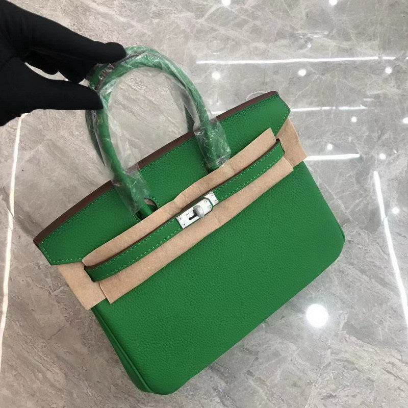 Women's Grain First Layer Cowhide Sier Genuine Handbags
