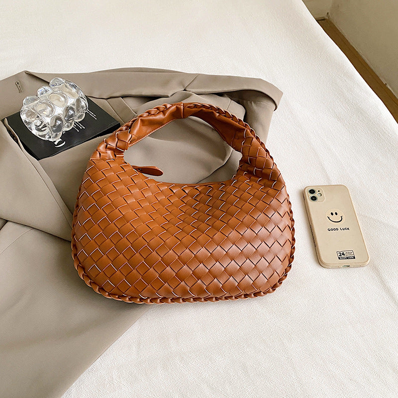 High Sense Woven Commuter Female Western Handbags
