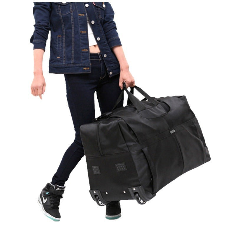 Men's Female Hand-held Large Capacity Folding Moving Travel Bags