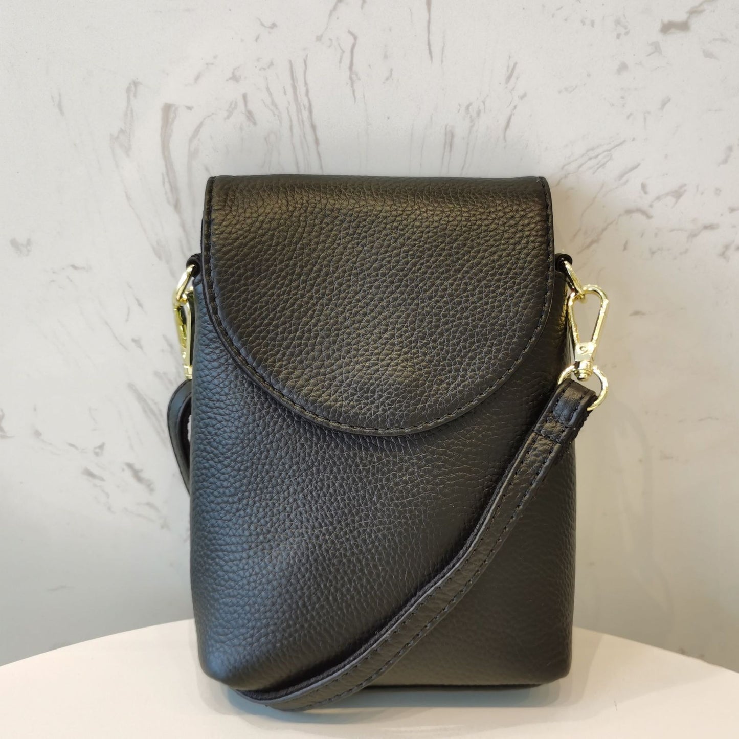 Women's First Layer Cowhide Leather Trendy Wild Shoulder Bags