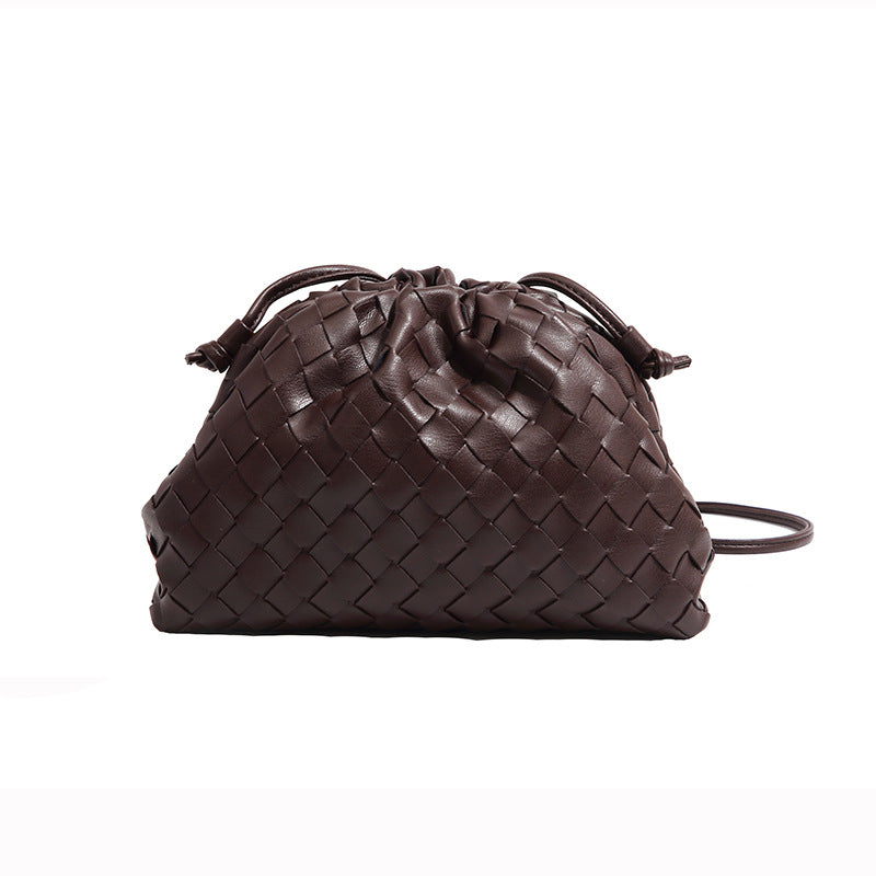 Women's Woven Cloud Dumpling Popular Fashion Clutch Shoulder Bags