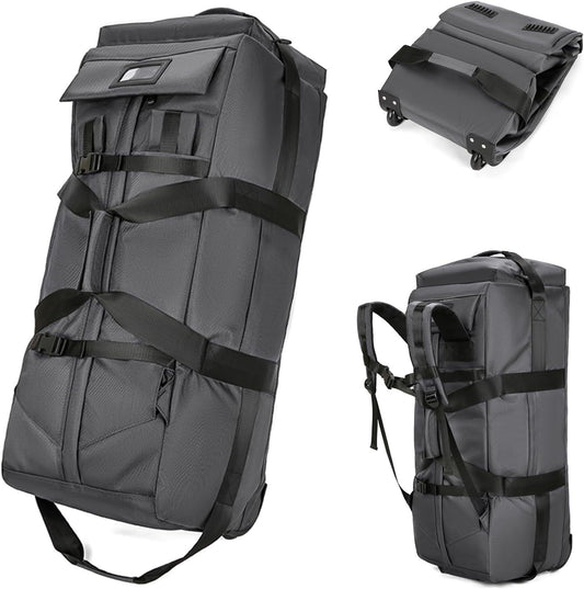 Oxford Cloth With Wheels Folding Moving Travel Bags