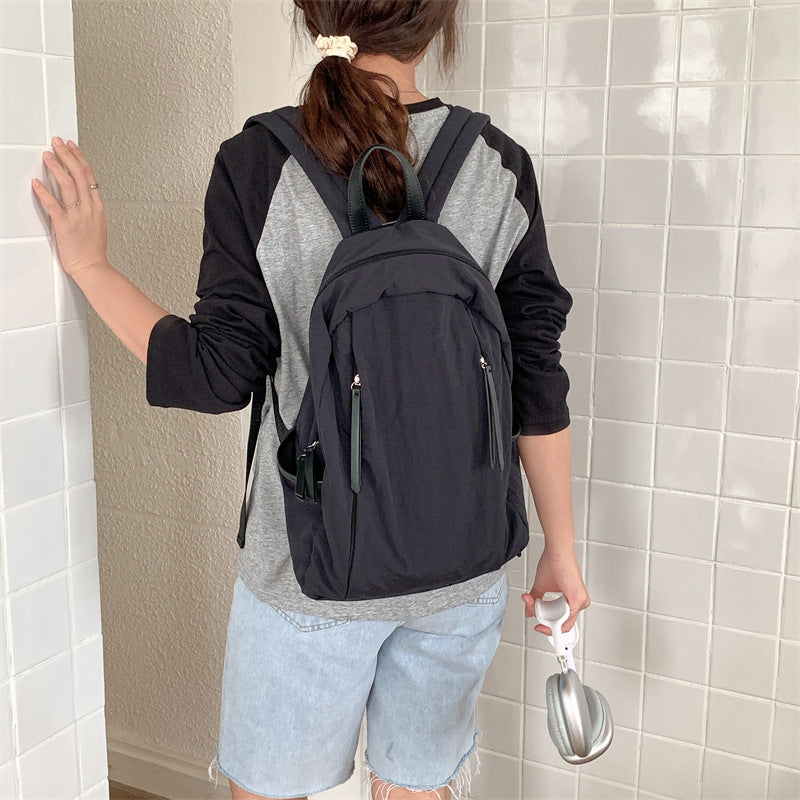 Style Large Capacity Female College Leisure Commute Computer Backpacks