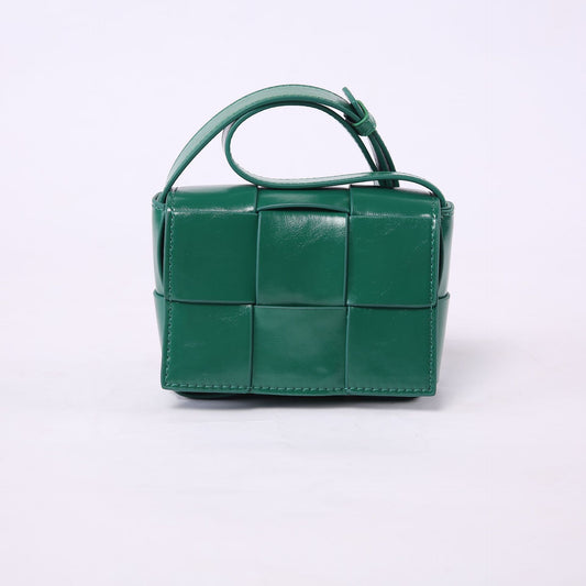 Women's Imported Oil Wax Leather Textured Light Crossbody Bags