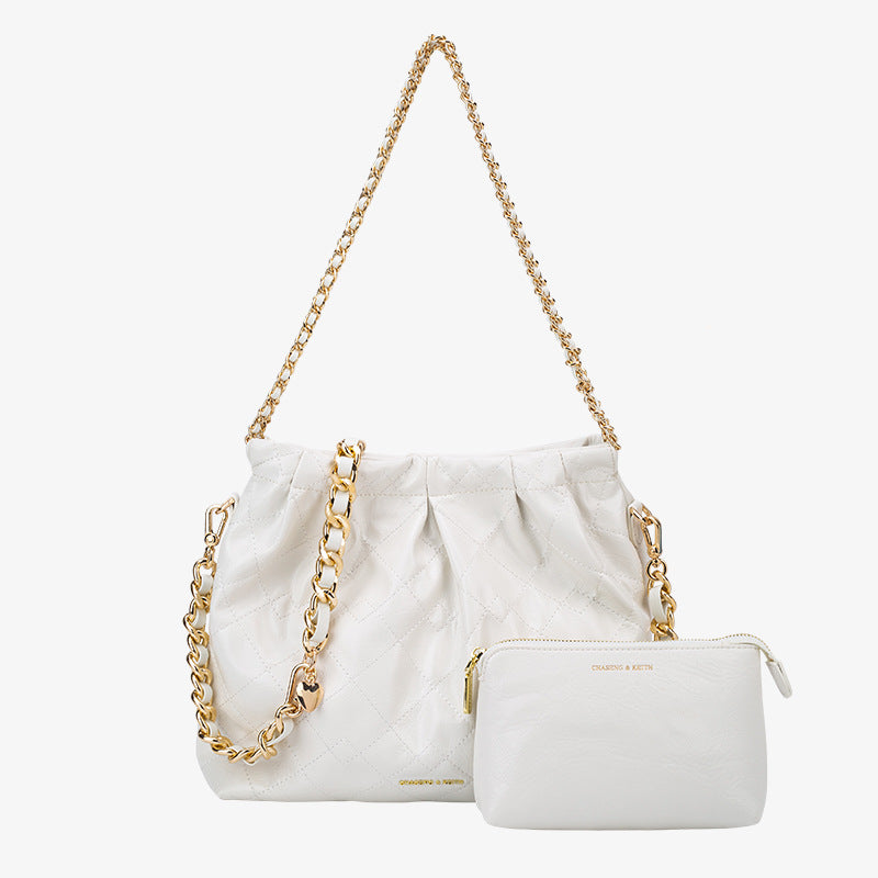 Female Large Capacity Totes High Sense Bucket Bags