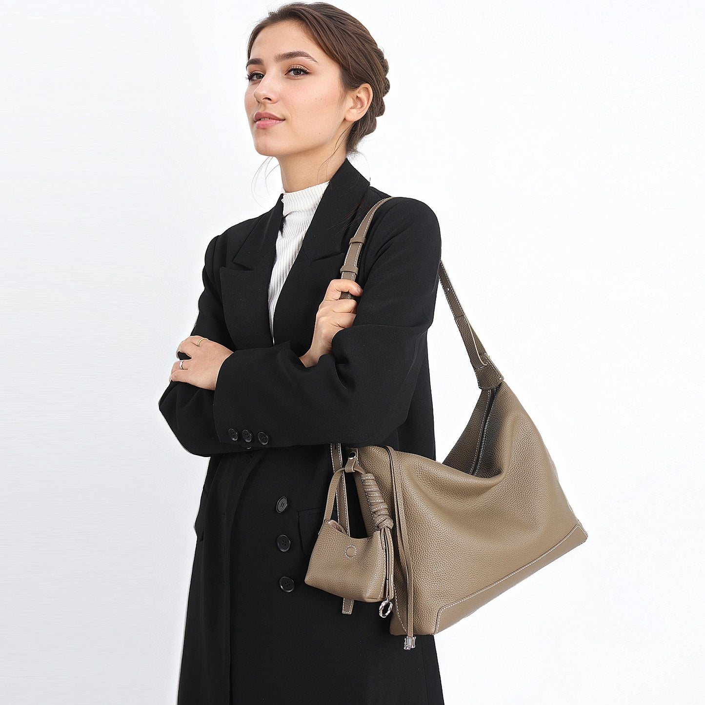 Women's Summer Versatile Design Underarm Large Capacity Tote Bags