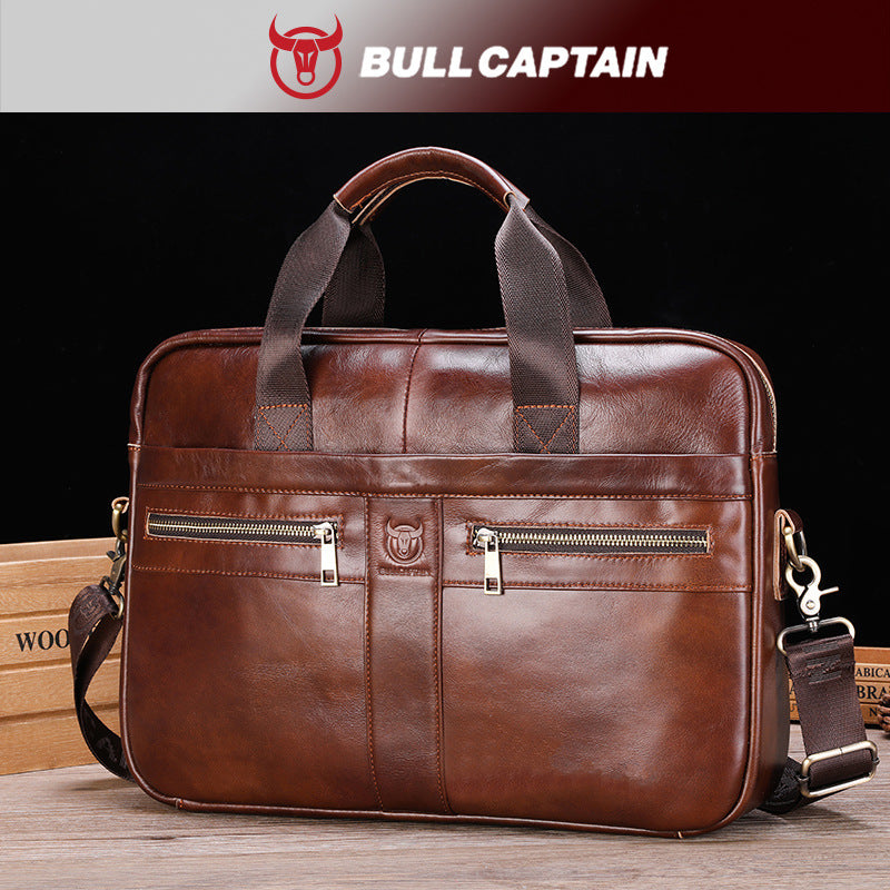 Leather Goods Top Layer Fashion Vintage Bags